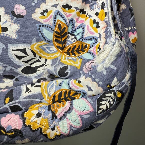 Vera Bradley Charmont Meadow Floral Print Large Campus Backpack - Picture 12 of 12